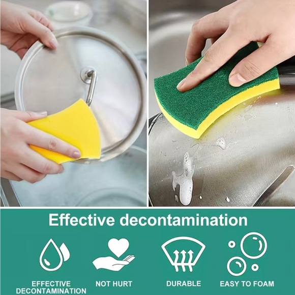 12 Pack- Soft Kitchen Sponges - Picture 4 of 6